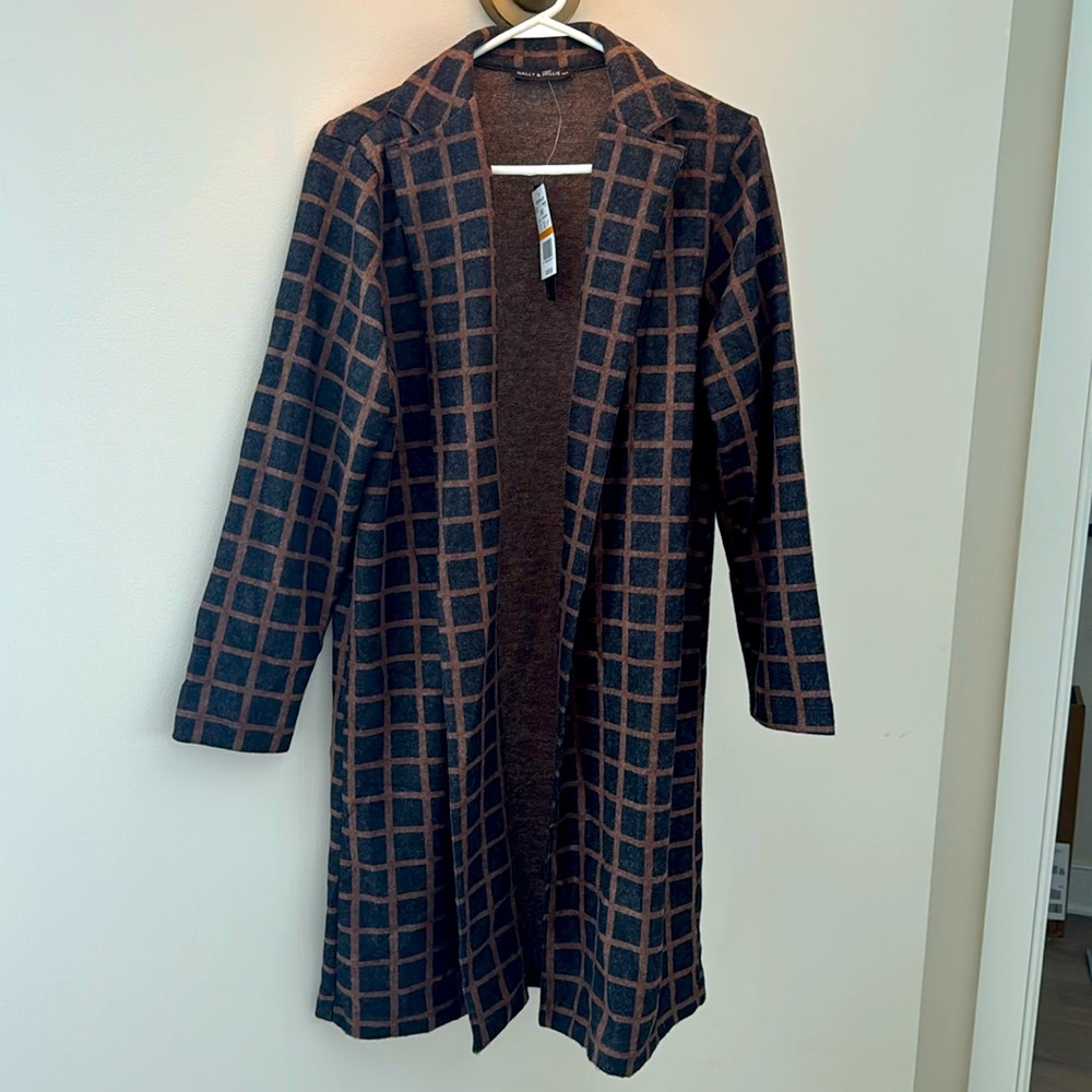 Never-worn peacoat. Nally & Millie. Size S.